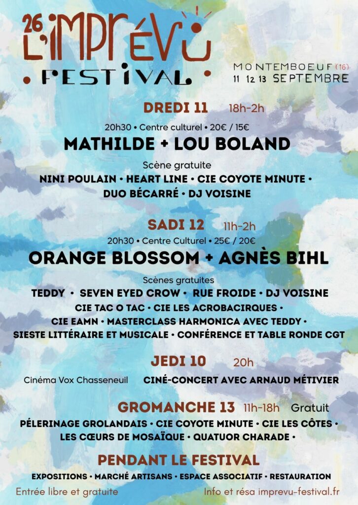 programme résumé programme